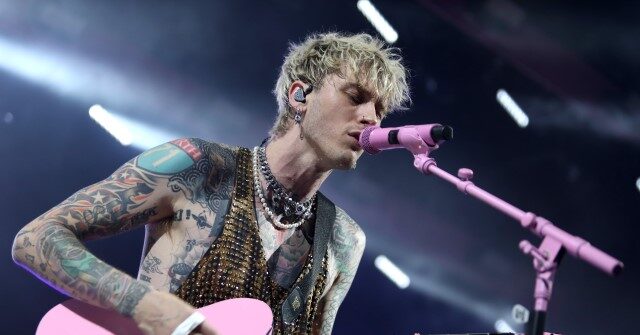 Same NFL That's Cracking Down on Finger Gun Gestures Hires Machine Gun Kelly For Halftime Show