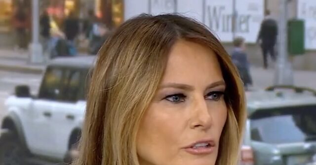 Melania Trump: Democrat Rhetoric About Donald Is 'Terrible' — 'He's Not Hitler'