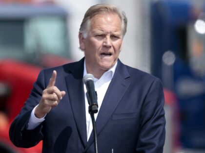 US Senate candidate Mike Rogers (R-MI) speaks before Republican Vice Presidential Nominee,