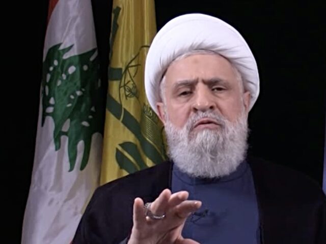 BEIRUT, LEBANON - OCTOBER 30: A screen grab from a video shows Hezbollah's new Secretary G