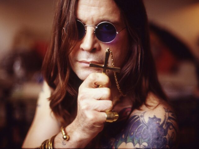 Ozzy Osbourne, portrait, London , United Kingdom, 1991. (Photo by Martyn Goodacre/Getty Im