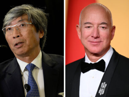 Patrick Soon-Shiong and Jeff Bezos