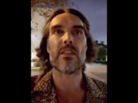 Watch: Russell Brand Prays for Storm Victims in the Middle of Hurricane Milton