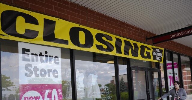 Stores Closing as Consumers Pull Back on Spending in Biden-Harris Economy