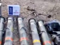 VIDEO: USAID Materials Allegedly Found in Hezbollah Weapons Cache