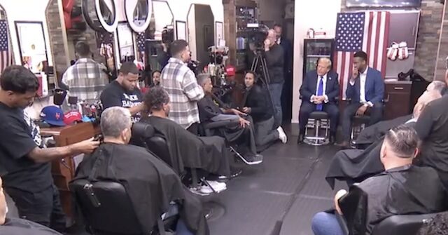 Trump Joins Fox News at NYC Barbershop Hit Hard by Inflation