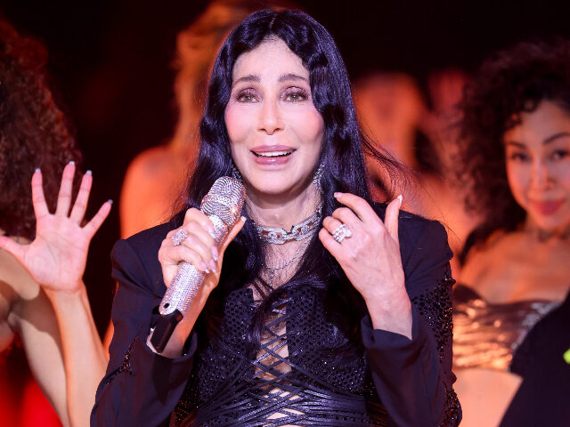 Cher performs at the Victoria's Secret Fashion Show held at the Brooklyn Navy Yard on