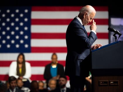 TULSA, OKLAHOMA - JUNE 01: U.S. President Joe Biden silently prays during a moment of sile