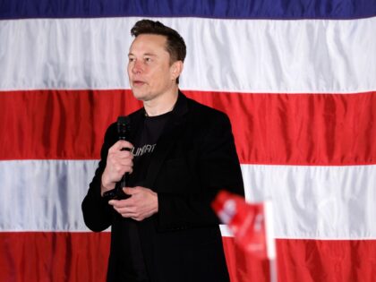 FOLSOM, PENNSYLVANIA - OCTOBER 17: SpaceX and Tesla founder Elon Musk participates in a to