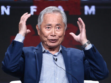 LOS ANGELES, CALIFORNIA - JULY 25: George Takei of 'The Terror: Infamy' speaks o