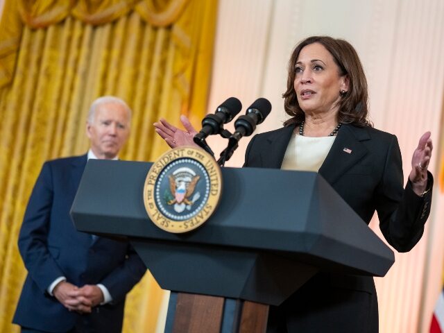 Vice President Kamala Harris delivers remarks at a Diwali celebration, Monday, October 24,