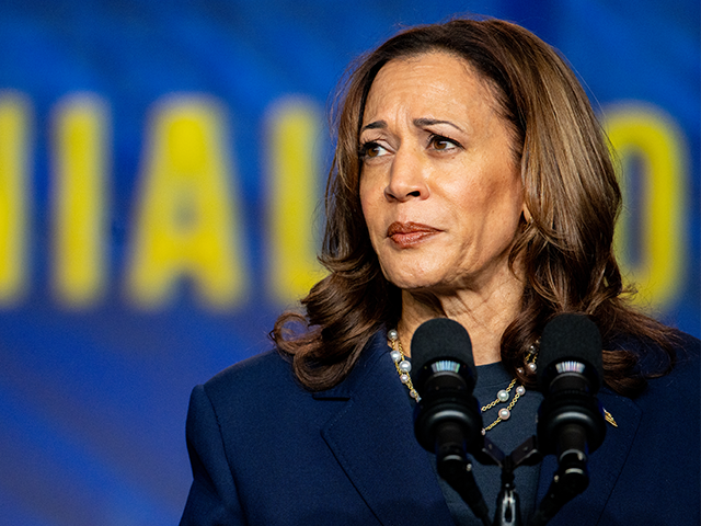 Vice President Kamala Harris delivers remarks on July 31, 2024 in Houston, Texas. (Brandon