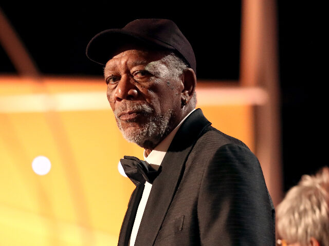 LOS ANGELES, CA - JANUARY 21: Honoree Morgan Freeman accepts the Life Achievement Award on