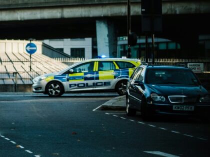 Police vehicle, London, United Kingdom