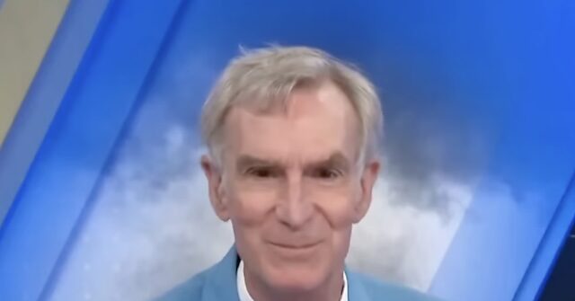 Bill Nye Calls for Voters to Back Dems --- Right 'Has No Plans' for Climate Change