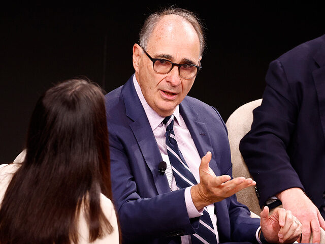 WASHINGTON, DC - SEPTEMBER 20: David Axelrod speaks on stage during the "Election 2024" pa