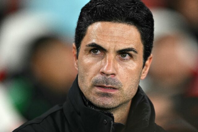 Arsenal manager Mikel Arteta