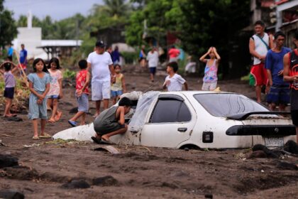 At least 32,000 people have fled their homes in the Philippines, as the storm edges closer