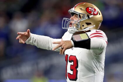 Brock Purdy of the San Francisco 49ers has a chance to avenge last season's Super Bowl los