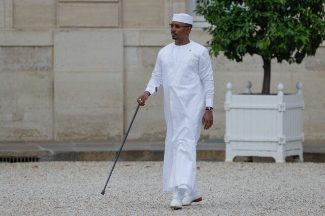 Chad's President Mahamat Idriss Deby was proclaimed head of state by the army in April 202