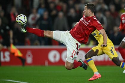 Chris Wood scored the winner in Nottingham Forest's 1-0 victory over Crystal Palace