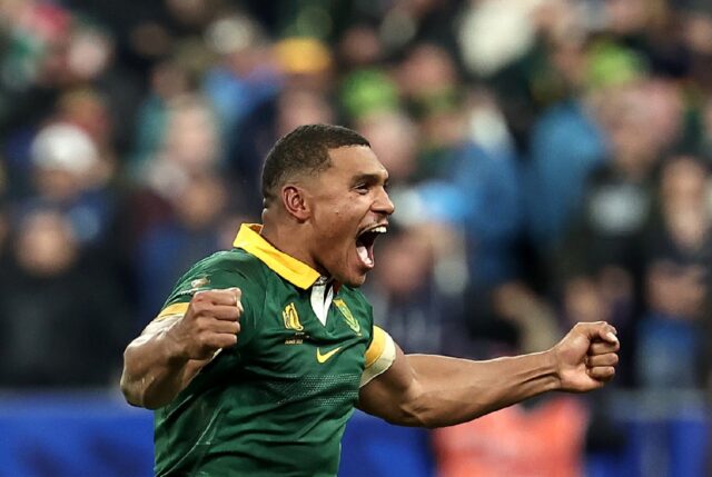 Damian Willemse was a key member of the South Africa side that won the 2023 World Cup