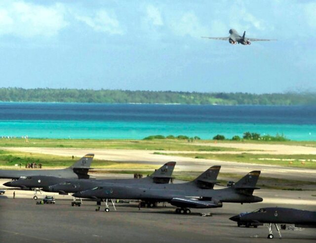 Diego Garcia in the Indian Ocean is one of the most important US military bases and was us