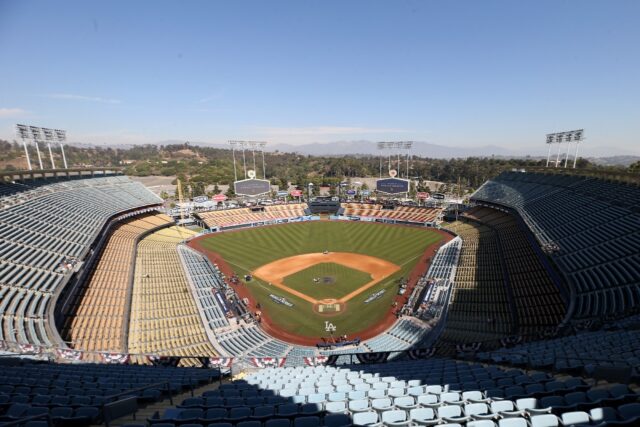 Dodger Stadium will host game one of the most eagerly-anticipated World Series in decades