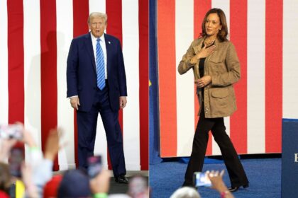 Donald Trump and Kamala Harris are caught in one of the tightest US elections in memory