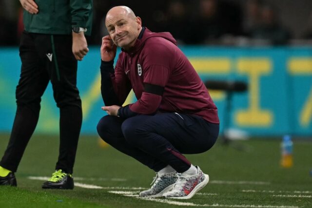 England interim manager Lee Carsley