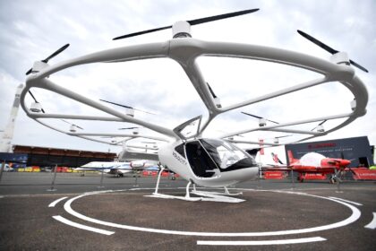 German startup Volocopter is among the companies working in the burgeoning 'electric verti