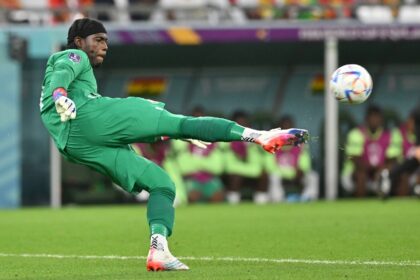 Goalkeeper Lawrence Ati-Zigi could not prevent Ghana losing to Sudan in a 2025 Africa Cup