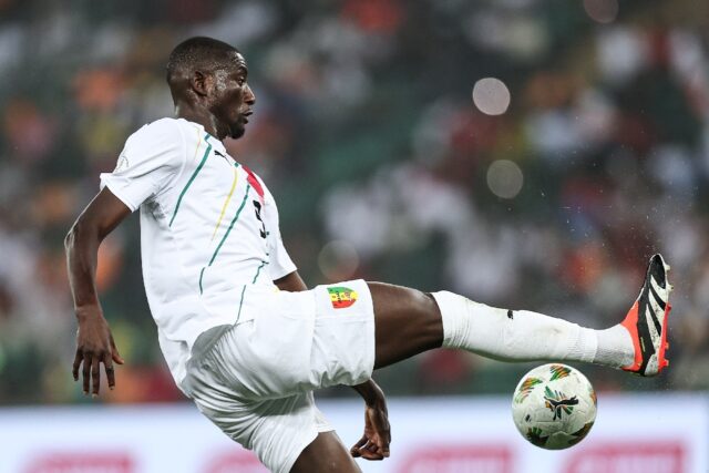 Guinea forward Serhou Guirassy scored first hat-trick of 2025 Africa Cup of Nations qualif