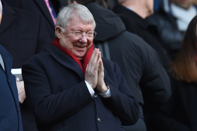 Former Manchester United manager Alex Ferguson