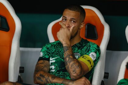 Nigeria captain William Troost-Ekong