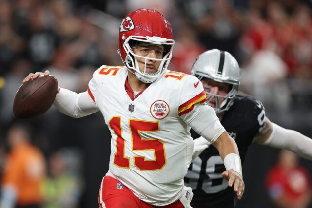 Patrick Mahomes has led the Chiefs to an unbeaten 7-0 start this season despite a wave of