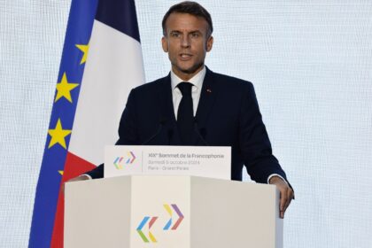 In a pre-recorded interview and in a speech on Saturday, Macron criticised Israel's operat