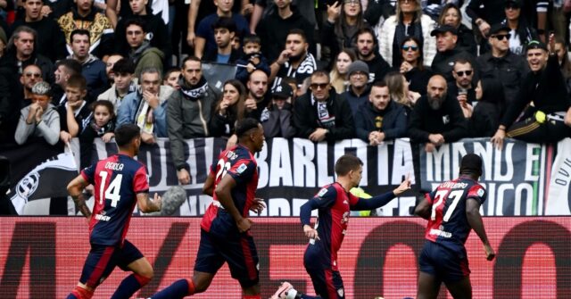 Juventus and Cagliari Draw 1-1 in Serie A