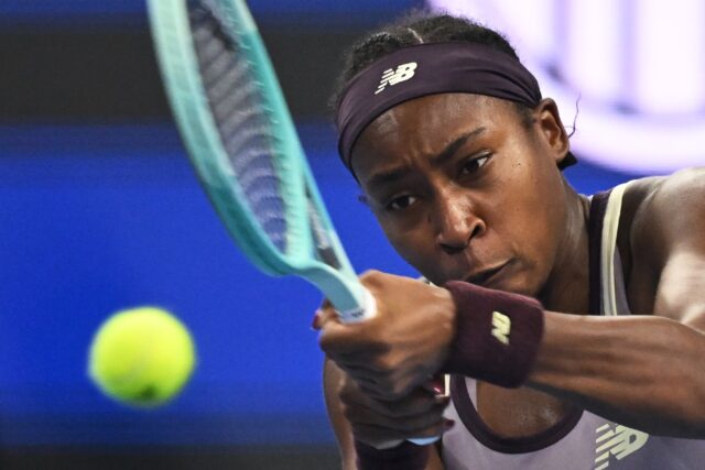 A ruthless Coco Gauff of the United States beat the Czech Republic's Karolina Muchova 6-1,