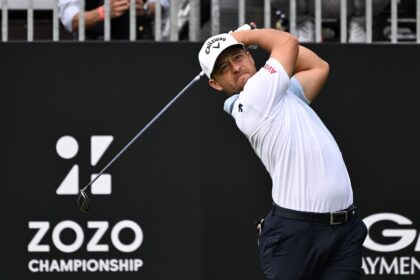 Xander Schauffele carded a quadruple bogey at the US PGA Tour's Zozo Championship in Japan