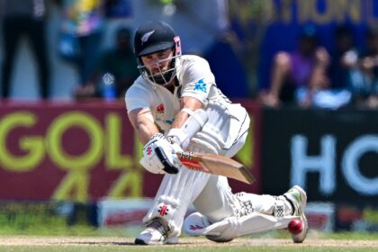 New Zealand's Kane Williamson was injured while batting against Sri Lanka at Galle last mo