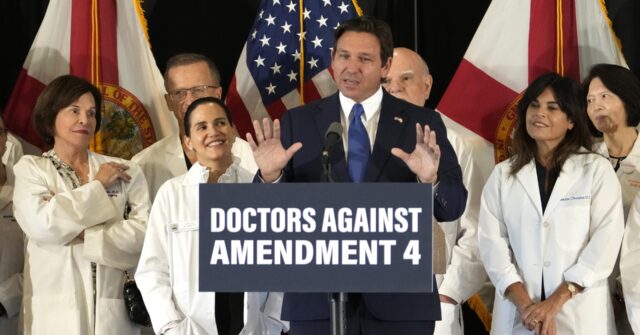 DeSantis Leads Campaign Against Abortion Amendment