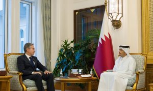 Blinken announces $135 million in U.S. aid for Palestinians after Qatar talks