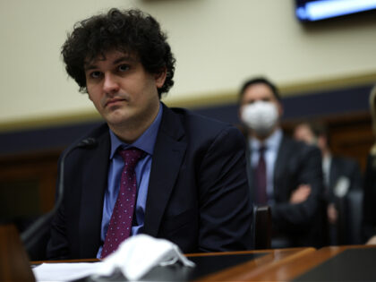 WASHINGTON, DC - DECEMBER 08: CEO of FTX Sam Bankman-Fried testifies during a hearing befo