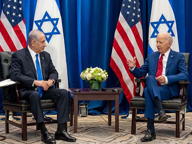 President Joe Biden participates in a bilateral meeting with Prime Minister of Israel Benj