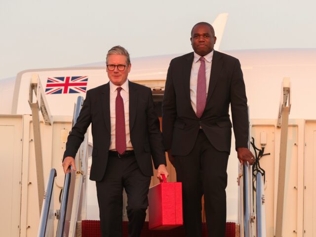 13/09/2024. Washington DC, United States. Prime Minister Keir Starmer and Foreign Secretar