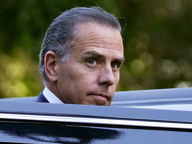 Hunter Biden steps into a vehicle as he leaves federal court, Thursday, Sept. 5, 2024, in