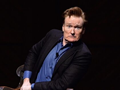 CAMBRIDGE, MASSACHUSETTS - FEBRUARY 12: Comedian Conan O'Brien speaks at Harvard Universit