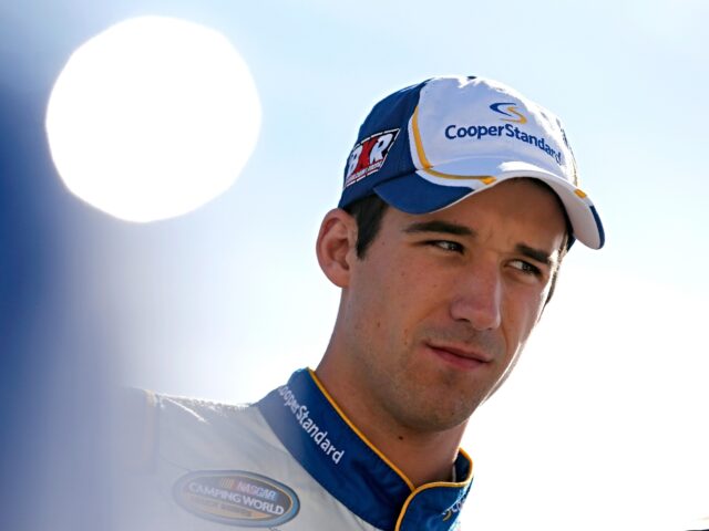 Austin Theriault during qualifying for the NASCAR Camping World Truck Series UNOH 175 at N