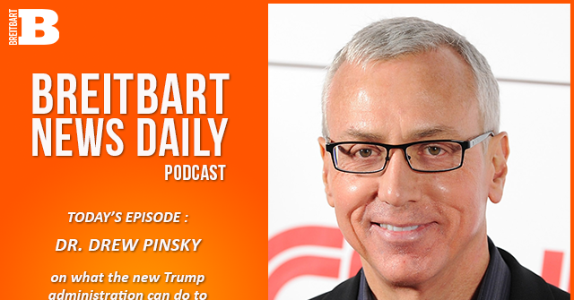 NextImg:Breitbart News Daily Podcast Ep. 662: Dr. Drew Pinsky on How Trump Can ‘Make America Healthy Again’